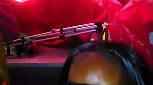 Wow! Midget Mouth Struggles with Massive Ebony Cock!