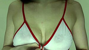 My Big Natural Tits Got Wet In The Shower