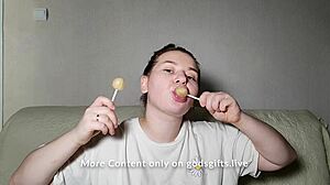 how i love double blowjob lollipop
