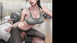 i was moaning so loud during my orgasm in public with shaved pussy