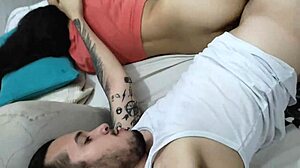 slipped into her while she rested, pure colombian heat