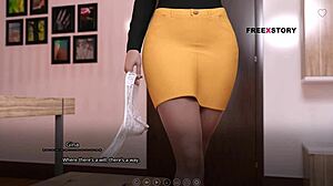 Gina gives blowjob then raids his dick! He sucks her nipple in seven realms!