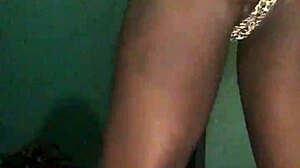 Neighbor Watches Striptease Twerking