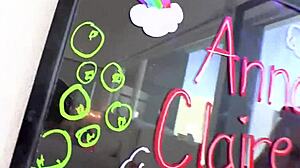 playful anna claire clouds swaps lollipop for big cock 😏