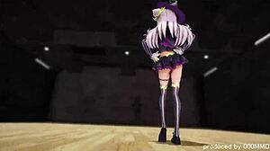 Hololive murasaki shion dreams of you in mmd animation