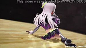 Hololive murasaki shion dreams of you in mmd animation