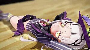 Hololive murasaki shion dreams of you in mmd animation