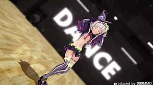 Hololive murasaki shion dreams of you in mmd animation