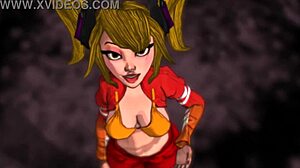 Taste the slim thick curvy booty of 3D model Sweet Sweet Brandies