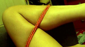 crazy homemade dp session with wild toys and daring couple antics in bedroom