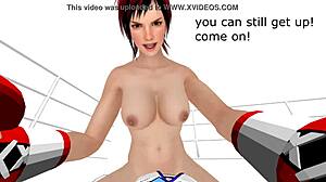 Pov boxing match turns into blowjob domination!