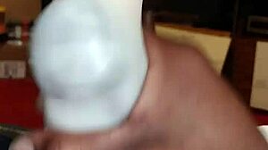 Masturbating with a toy on pussy