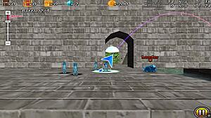 Slut Princess Conquers With Blue Hair And Small Tits