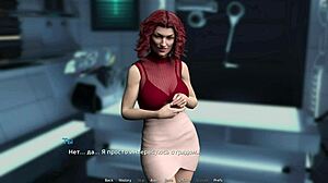 Mature girl fucked at night in waterworld hentai game