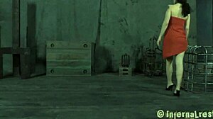 Stunning brunette babe bound for hardcore play! 😈