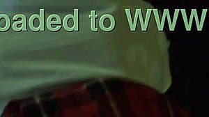 a couple has fun with the postal guy