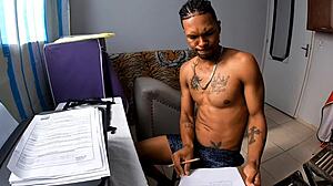 Complete little room scene on red platform