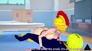 I love watchin Rebecca havin sex with Sanji in uncensored anime