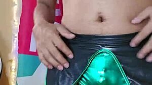 Playing With Transvestite Cock