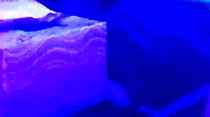 Couple Amateur Sucking Black Cock Under Blacklight