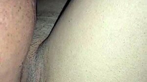 Amateurs fuck wildly in car with intense banging!