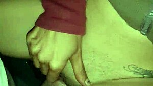 Amateurs fuck wildly in car with intense banging!