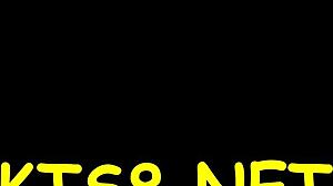 シーメールのデカ尻が太いチンポでガンガン突かれる！