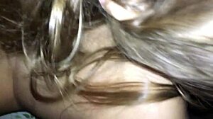 Petite Blonde Bent Over For Doggy Pussy Fucking