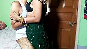 Nephew Seduces Aunty with Shirt Button Trick in Hindi Audio