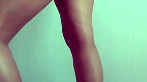 Experienced mature woman loves to tease in stockings