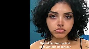 Chubby Juliana Coxta gets spanked while riding hard in motel room