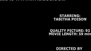 Табита Поизън поема 4 на 1 BBC с мокри зейнали дупки и пие пикня!