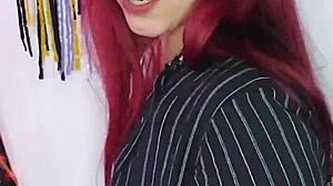 Latina Shoplifter In Stockings Humiliated And Submitted