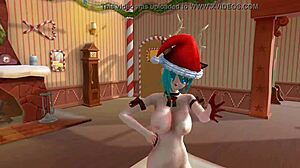 mmd christmas miki too cute r-18 hentai