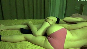 Me and my girl messin’ with strapon toys at home, oops!