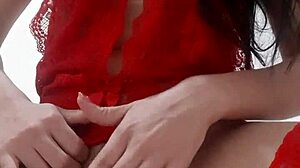 Sramidia In Lingerie Plays Teasingly.