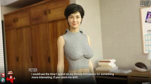 Univerzita problémov Ep 123 - Vysokoškolská učiteľka cucá študentský chuj v 3D karikatúre