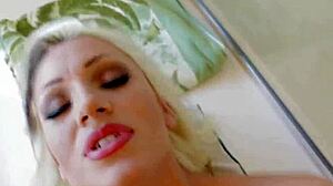 step bro and hot step sis cameron dee in bathroom scene