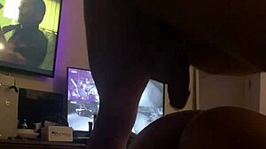 Wife getting fucked down, oh we doing cardio now?