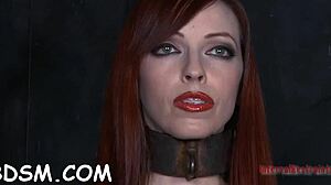 Manacled Cutie Craves Hardcore Pounding!