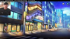 Hot girls in akane city get creampied in this hentai game