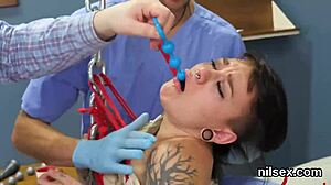 Hot Chick in Anal Asylum BDSM Therapy
