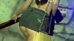 Mel Khalifa in wild gangbang action