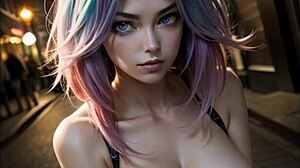 Pink Haired Teens Engage In Naked Sex Compilation Ai Porn Arts 5