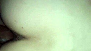 Skinny teen gets her pussy fucked POV, creampied by big cock 😍