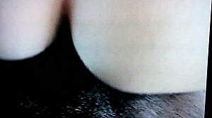 Sexy brunette bent over in homemade doggystyle gets it from the back