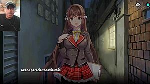 Hot girls in akane city get creampied in this hentai game