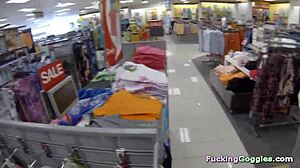 Pickup Hunter Spots Blonde Babe At The Mall