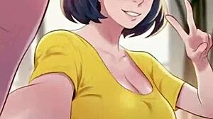 यह लड़का मेरे बगल में इस वाइल्ड सब्लिमेशन हेंटाई20 वेबटून में 😏