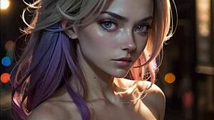 Pink Haired Teens Engage In Naked Sex Compilation Ai Porn Arts 5